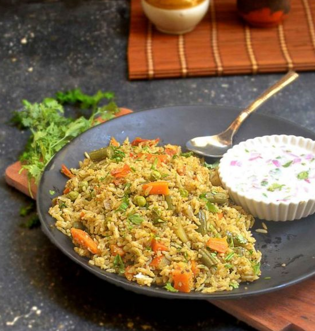 Cauliflower Pulao with Coconut Milk - a Staple Toddler Recipe - Little IA