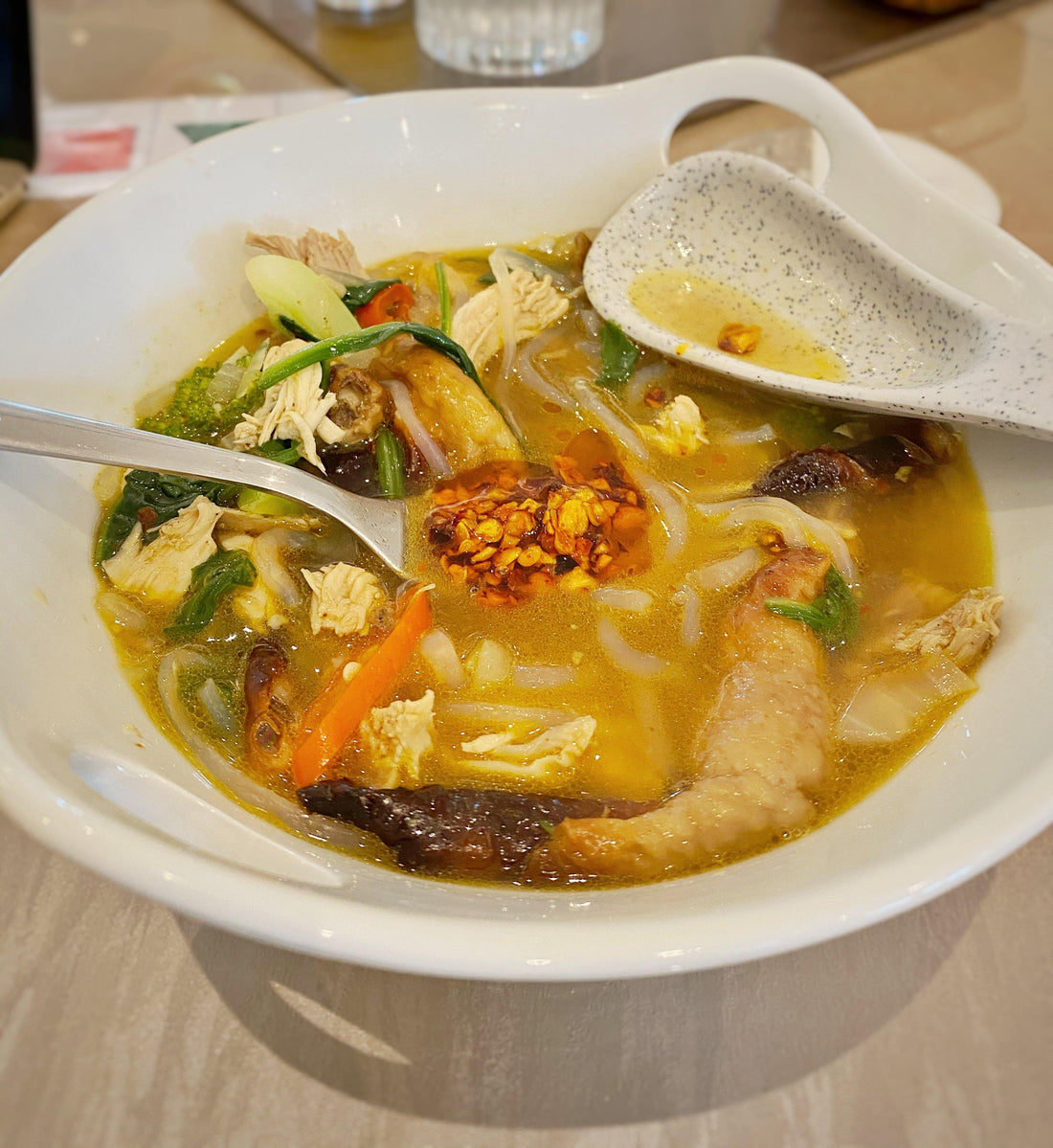 Chinese Roast Chicken (Part 2) - Ramen With Home Made Bone Broth - Little IA