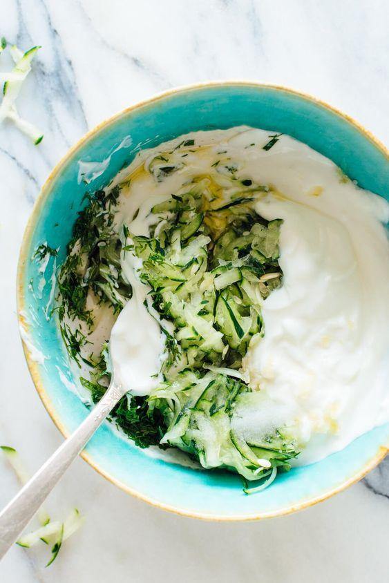Tzatziki - the perfect yoghurt dip - Little IA