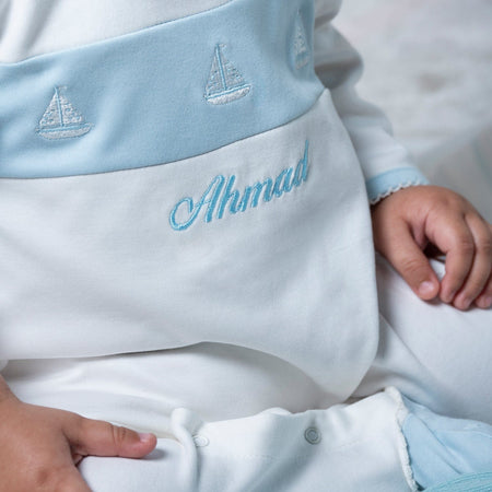 Sailboat Dreams Baby 4-Pc Gift Set
