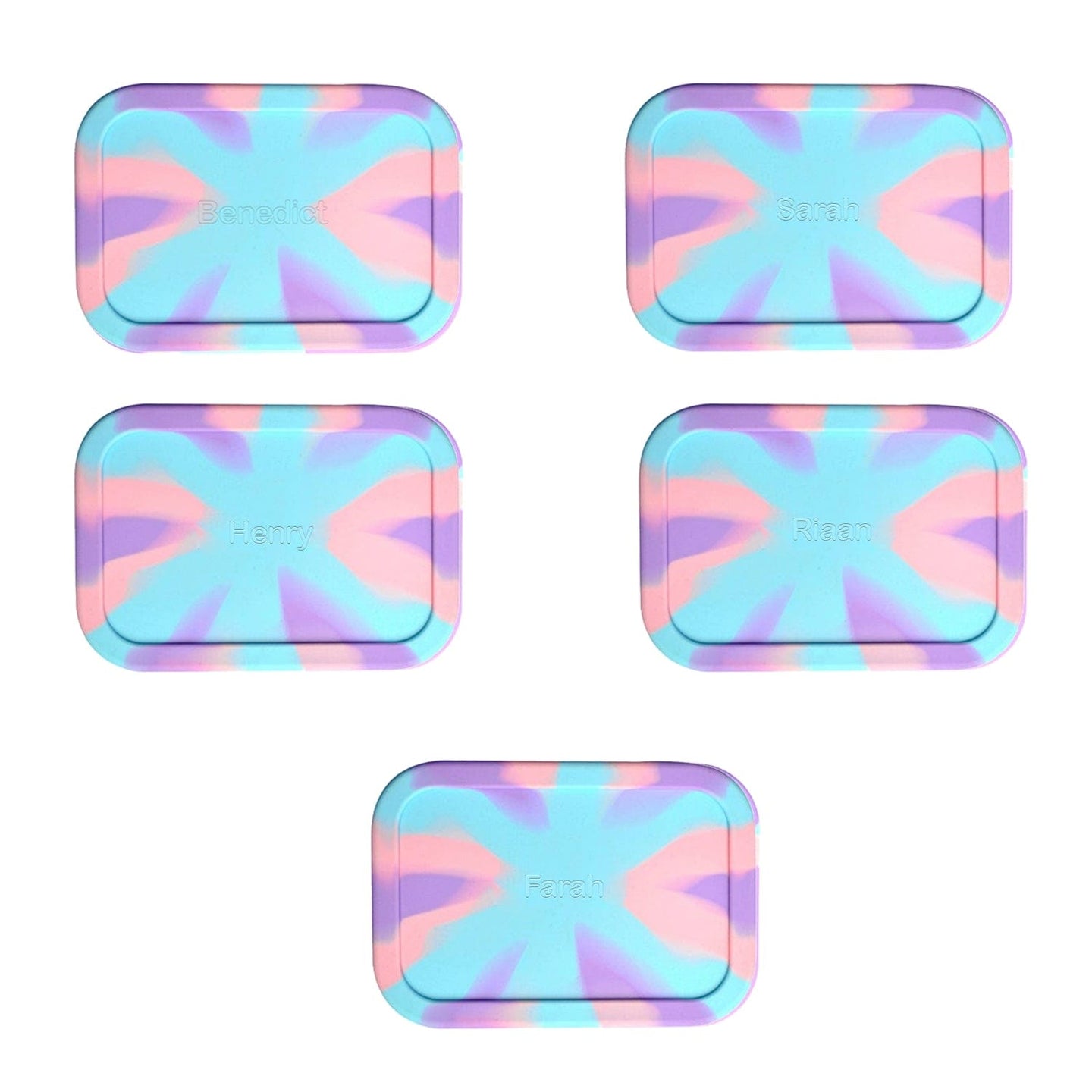 Party Favour: 3-Compartment Silicone Bento Box