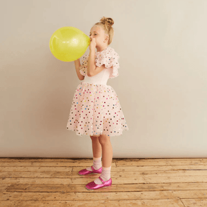 Pink Spot Dress