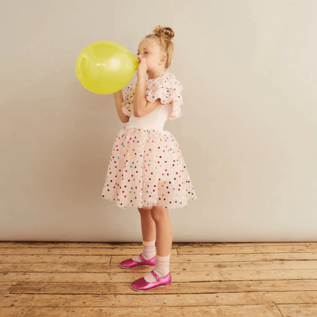 Pink Spot Dress