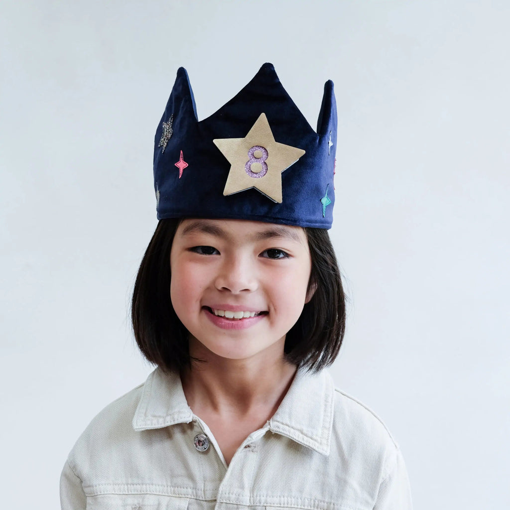 Velvet Birthday Crown