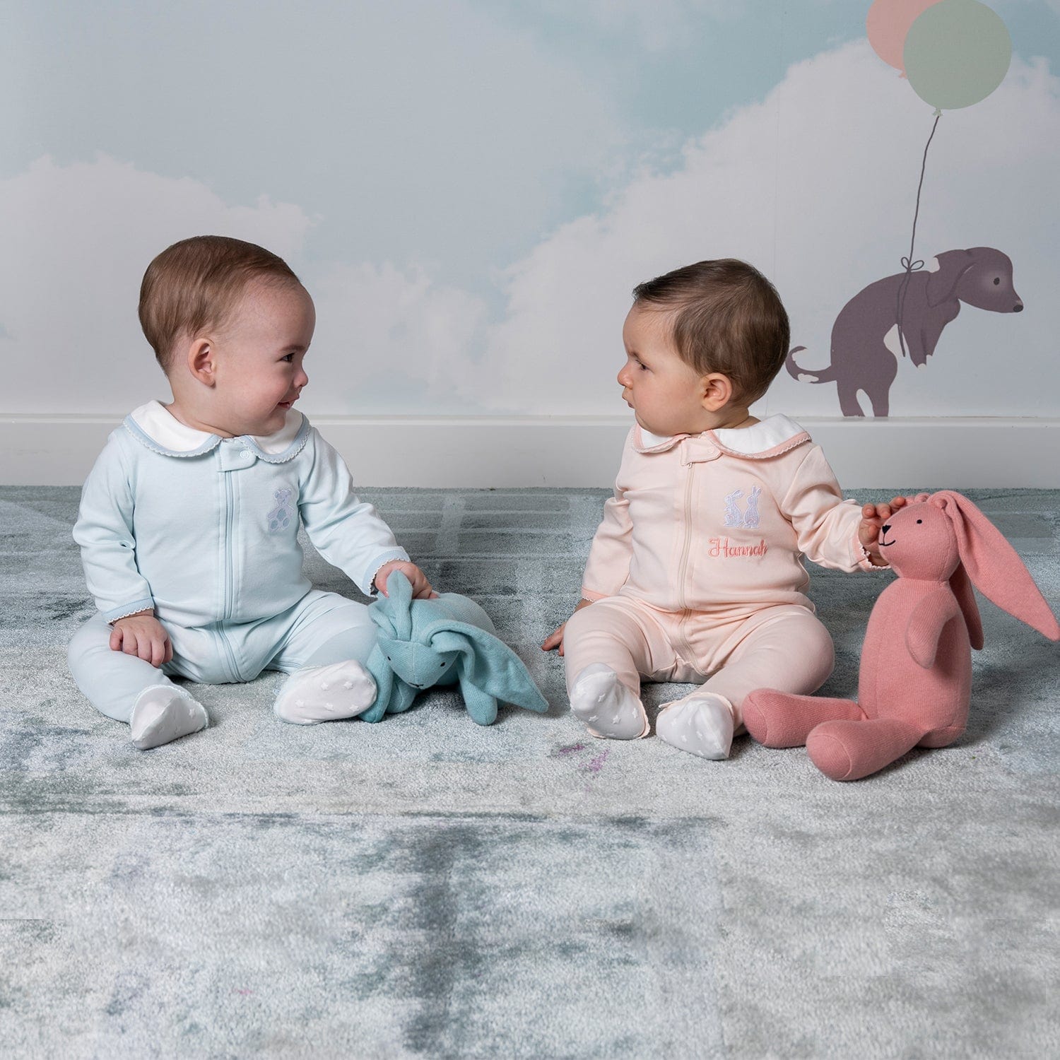 My First Bundle – Organic Sleepsuit & Bunny Toy