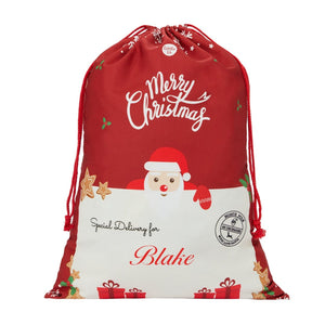 Festive Santa Sack