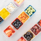 4-in-1 Multicolour Mini Snack Box