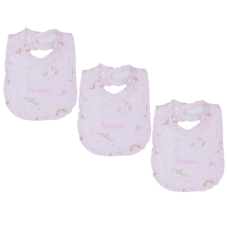Personalised Unicorn Bib