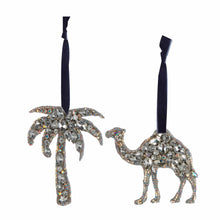Load image into Gallery viewer, Embellished Palm Tree &amp; Camel Hanging Decor
