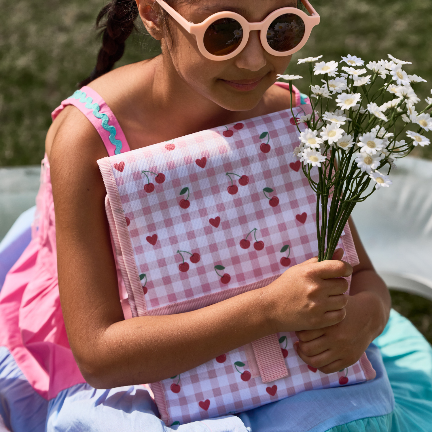 Cherry Freezable Lunch Bag