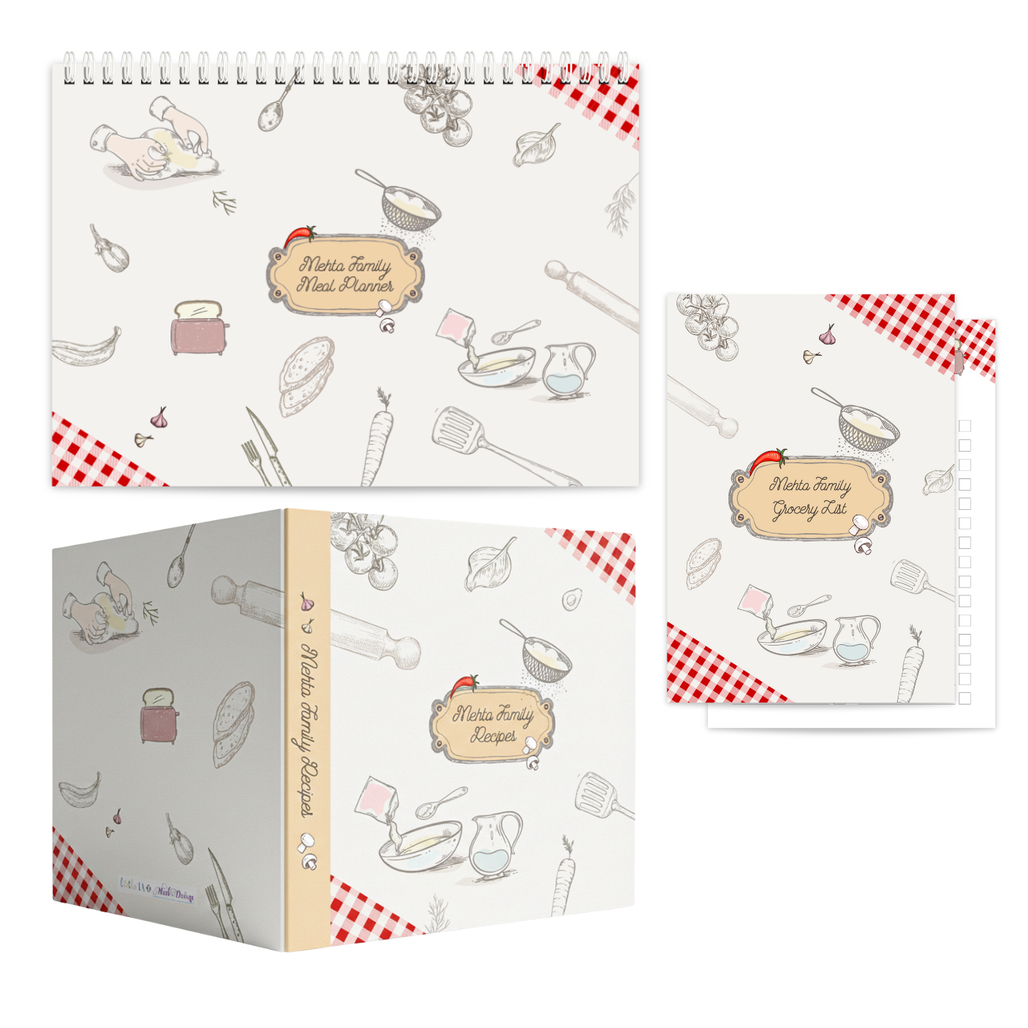 Family Meal Planning Set