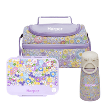 Load image into Gallery viewer, Enchanted Floral Lunchtime Essentials 3-Pc Set

