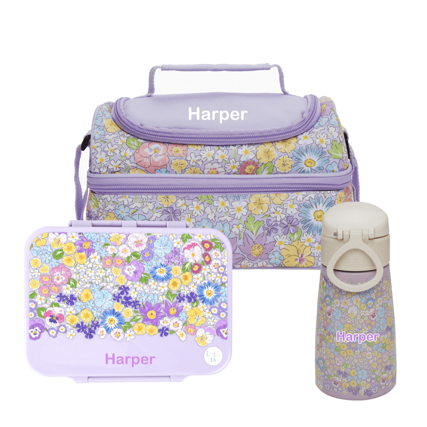 Enchanted Floral Lunchtime Essentials 3-Pc Set