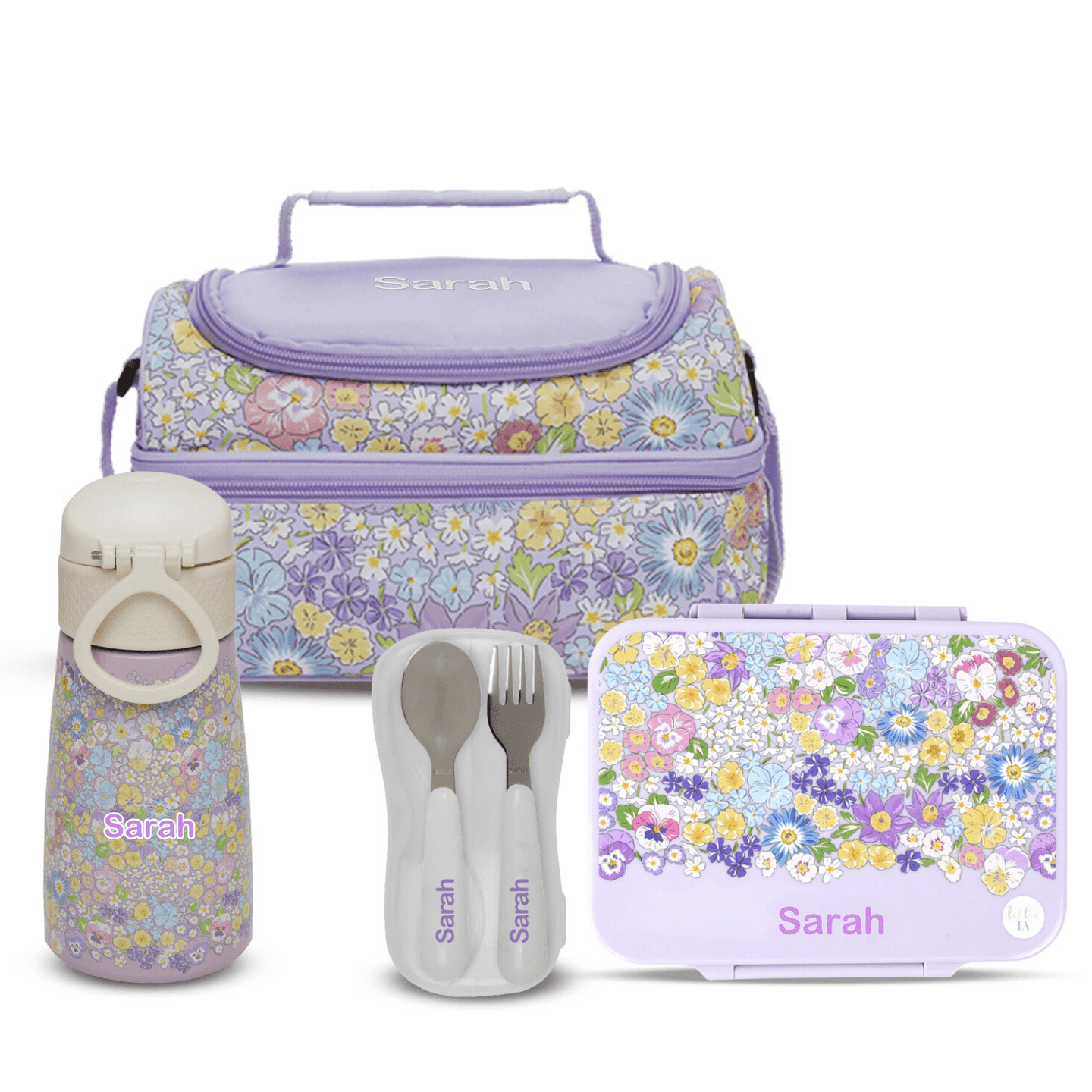 Enchanted Floral Lunchtime Essentials 4-Pc Set
