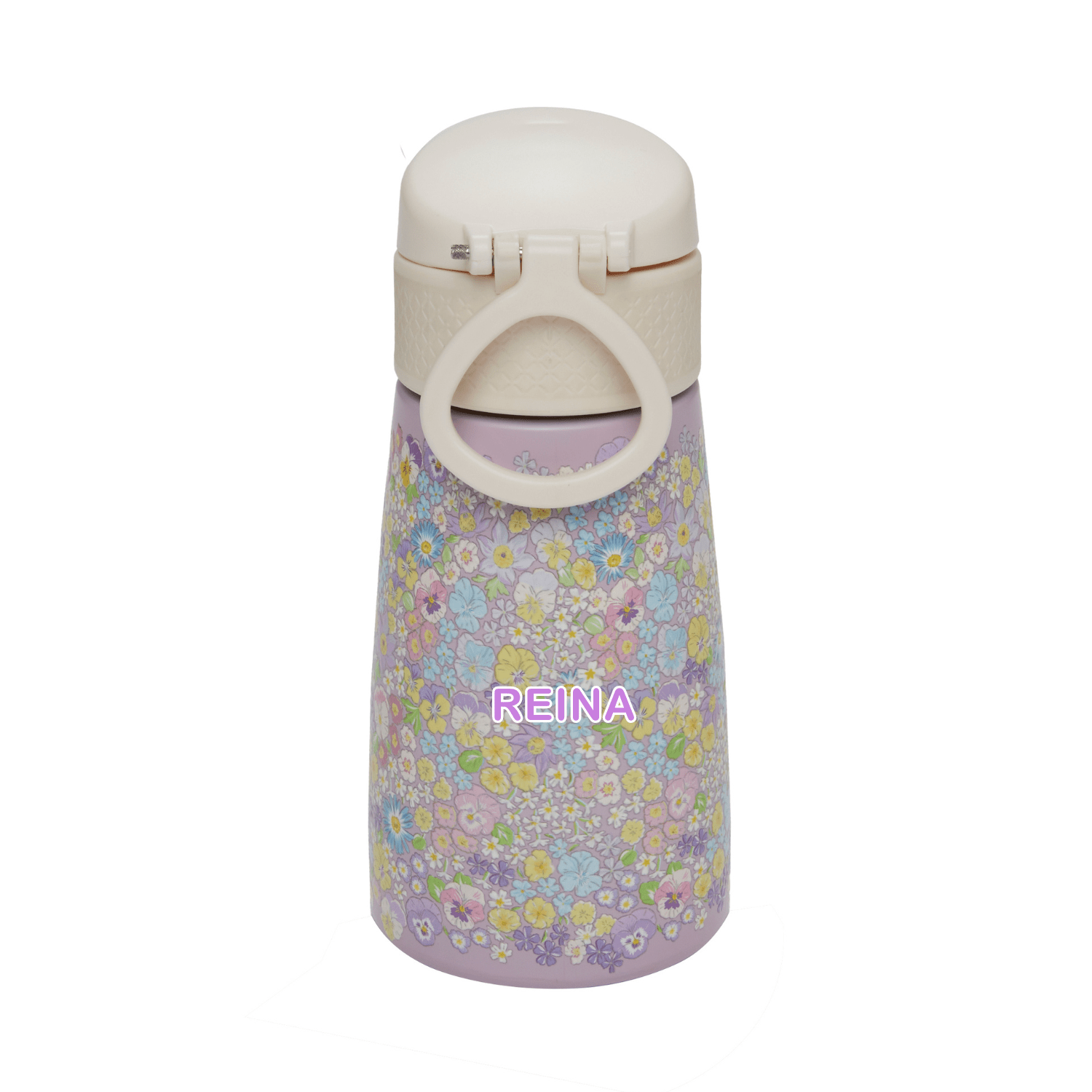 Floral Stainless Steel Water Bottle