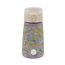 Load image into Gallery viewer, Floral Stainless Steel Water Bottle, 350 ML
