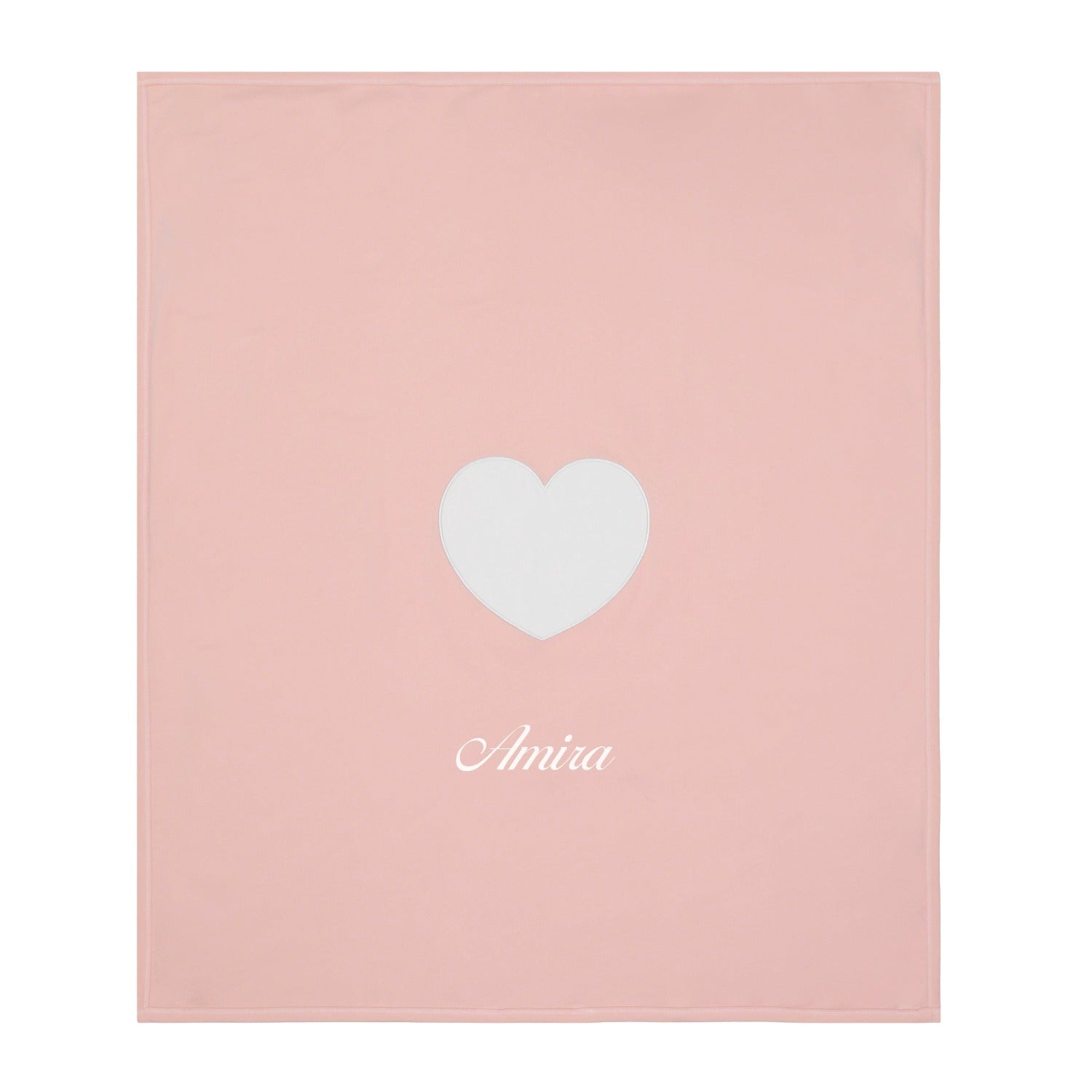Organic Cotton Heart Blanket