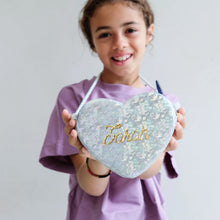 Load image into Gallery viewer, Mimi &amp; Lula: Mega Sparkle Heart Bag
