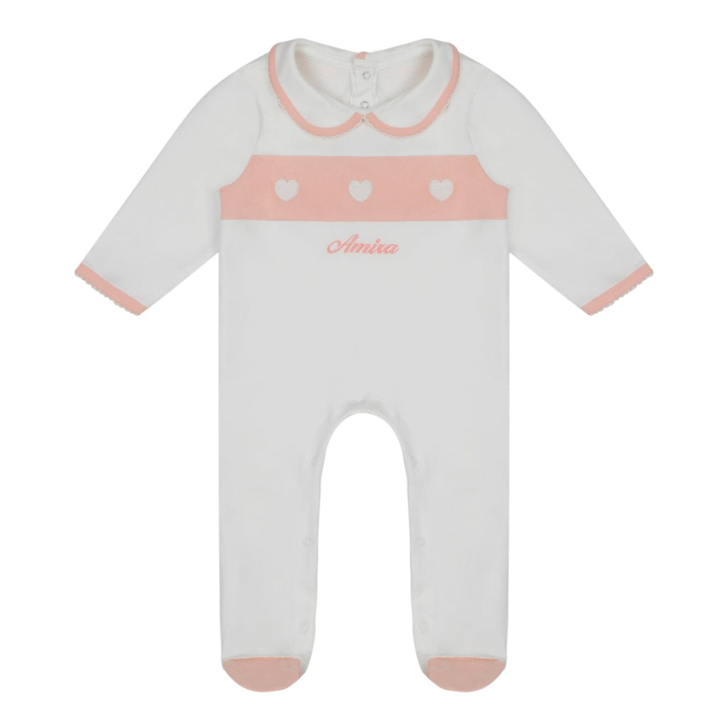 Welcome Baby Girl Bundle – Sleepsuit & Bunny Toy