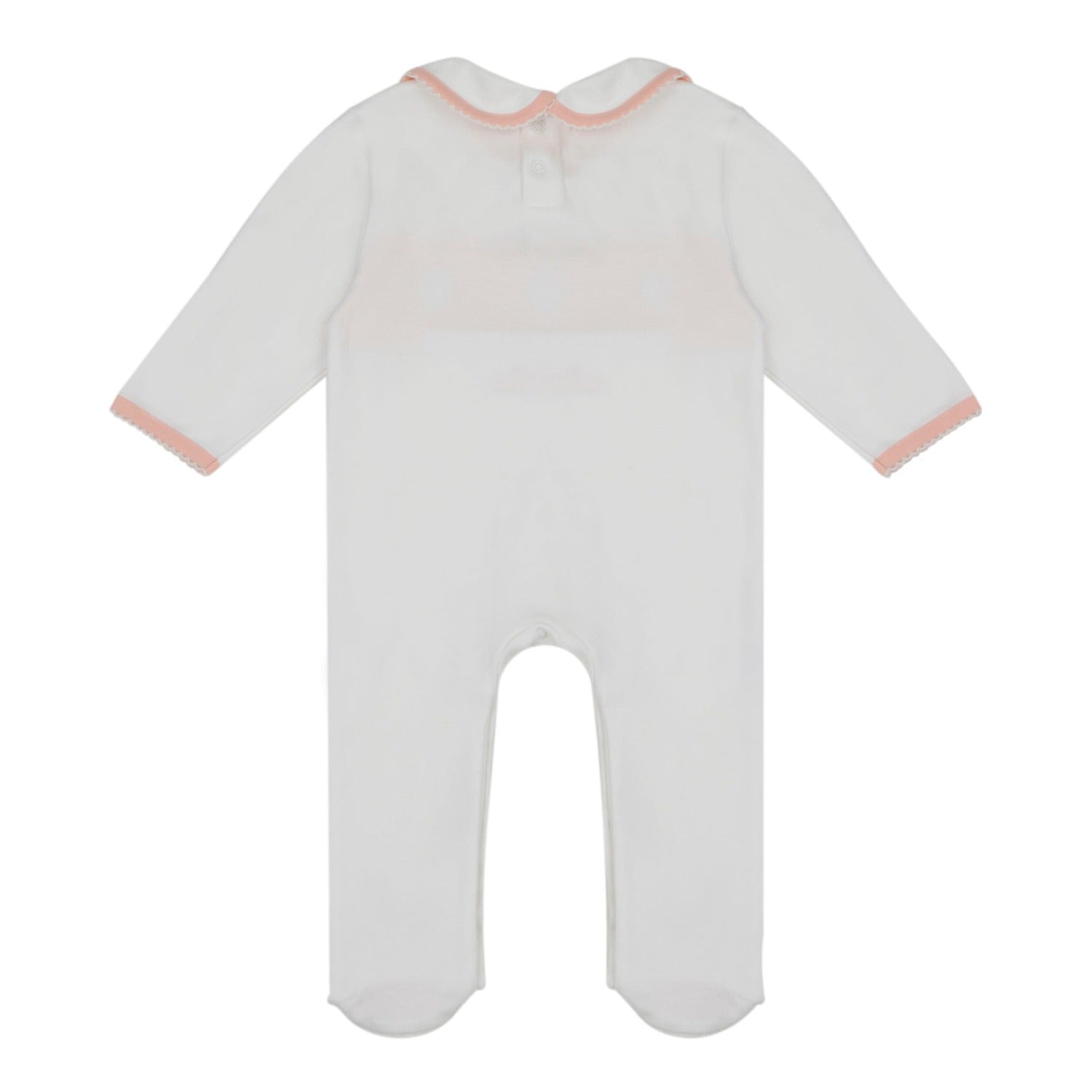 Embroidered Heart Sleepsuit