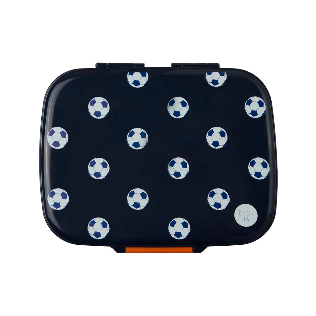 Football Stainless Steel Bento Box - 3 Compartments