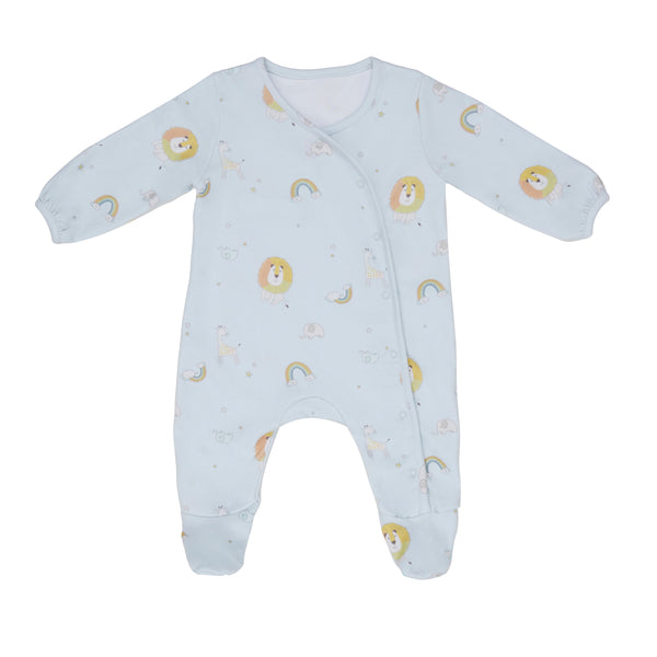 Lion Printed Baby Sleepsuit