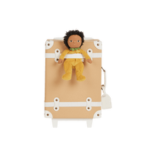 Load image into Gallery viewer, Olli Ella See-Ya Suitcase – Butterscotch
