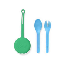 Load image into Gallery viewer, OmiePod Kids Utensil Set and Case
