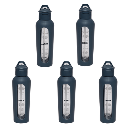 Party Favour: 700ML Motivational Glass Bottle