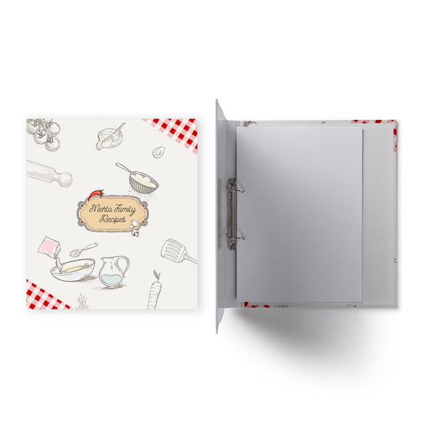 Recipe Ring Binder