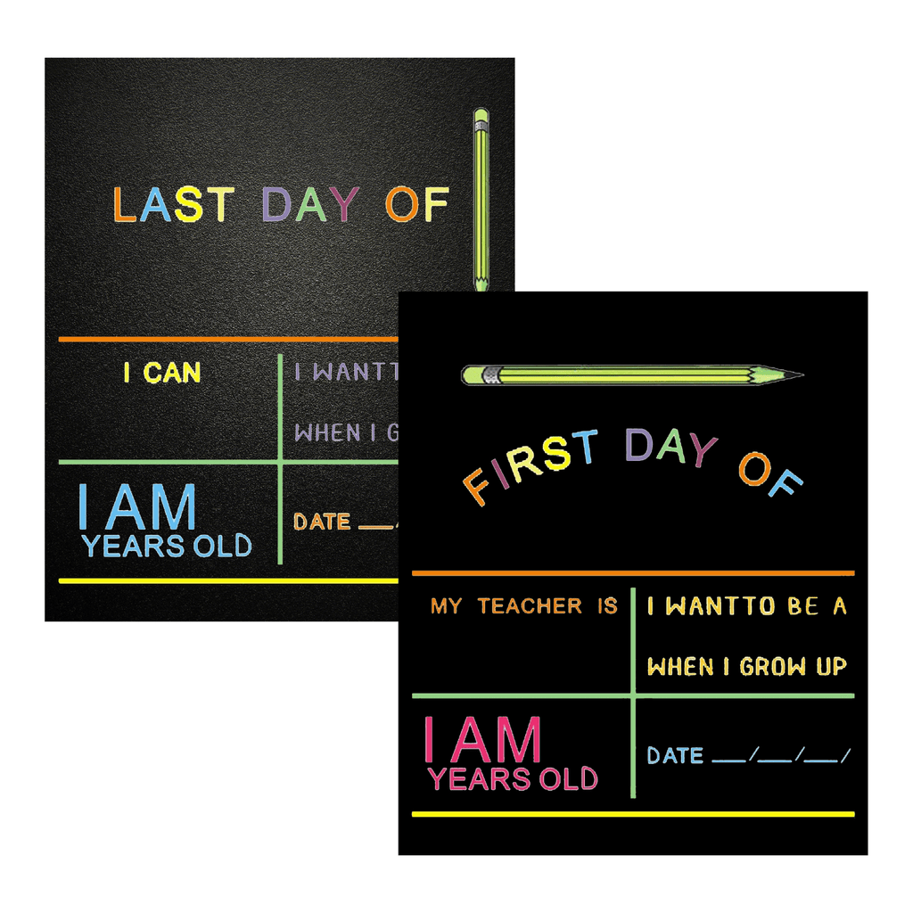 First & Last School Day Board