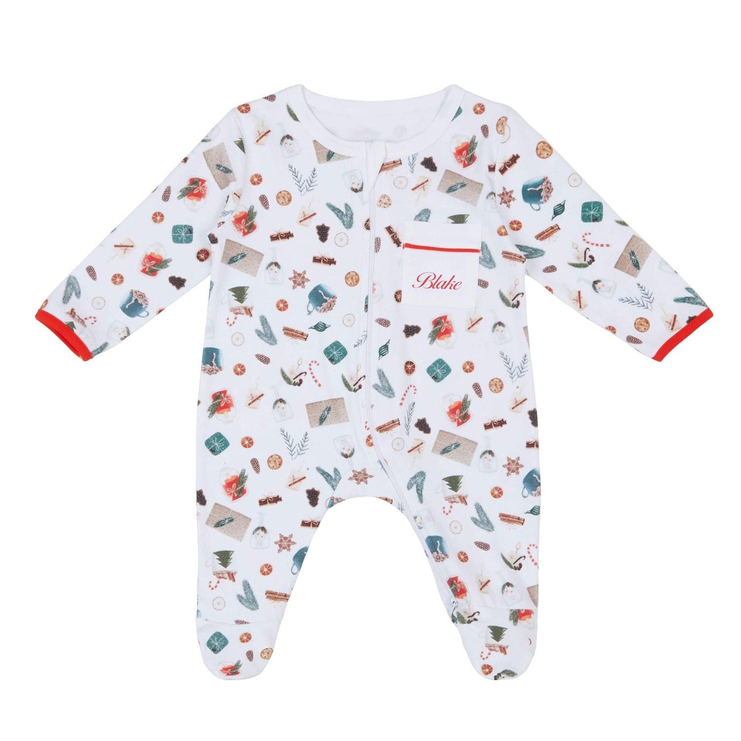 Baby Christmas Sleepsuit