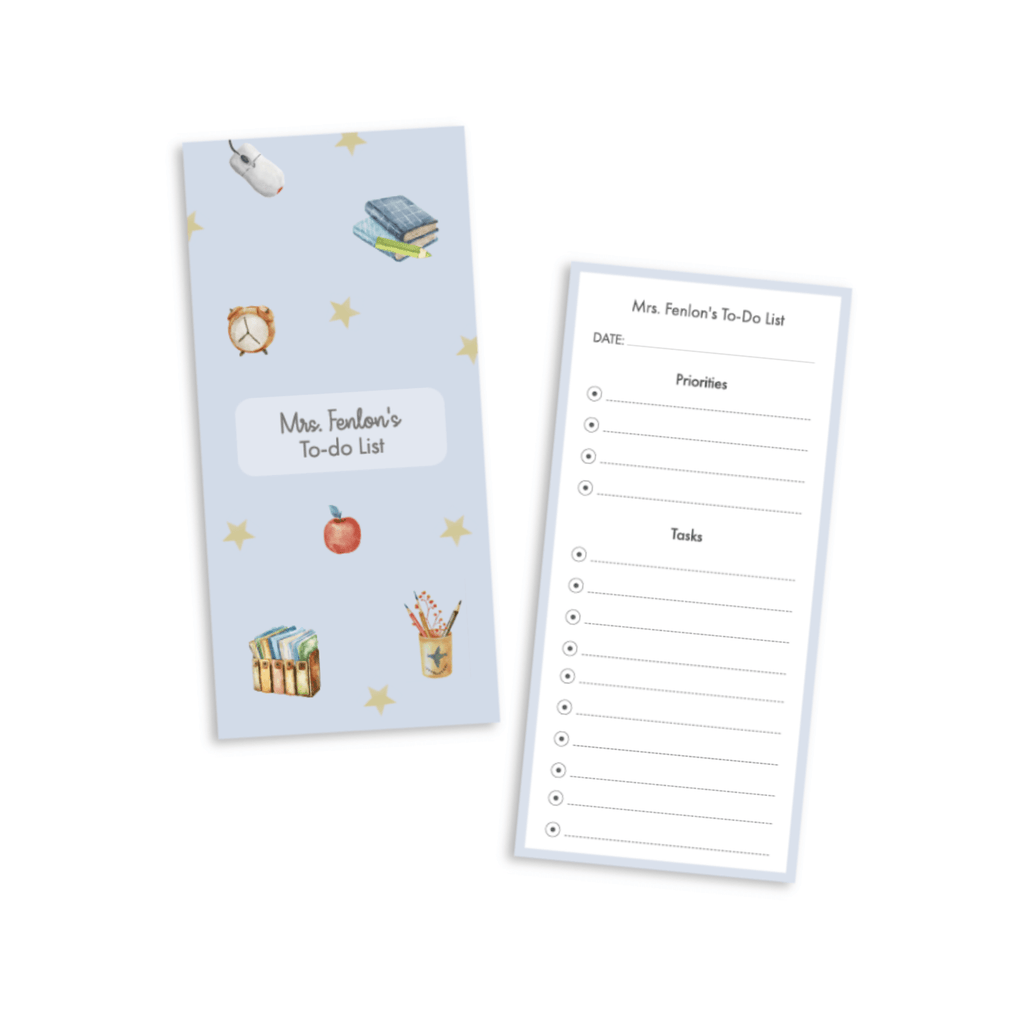 Teacher's Diary & To-Do List Set