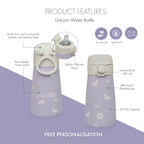 Unicorn Stainless Steel Water Bottle