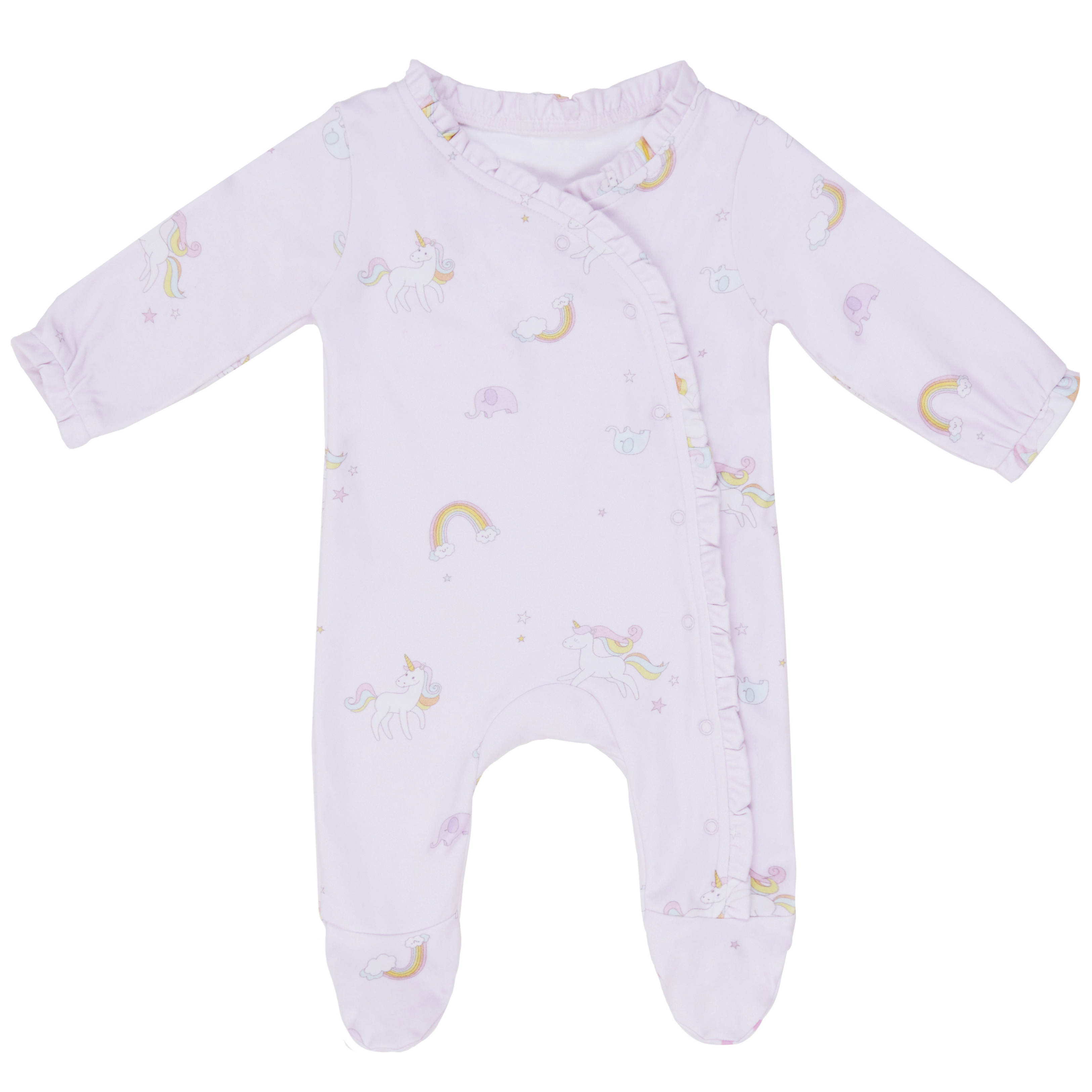 Unicorn Printed Baby Sleepsuit