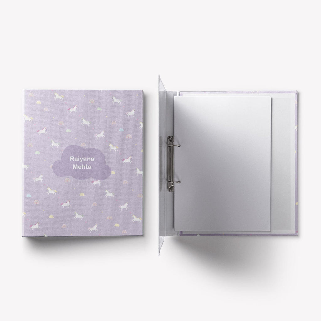 Unicorn Ring Binder
