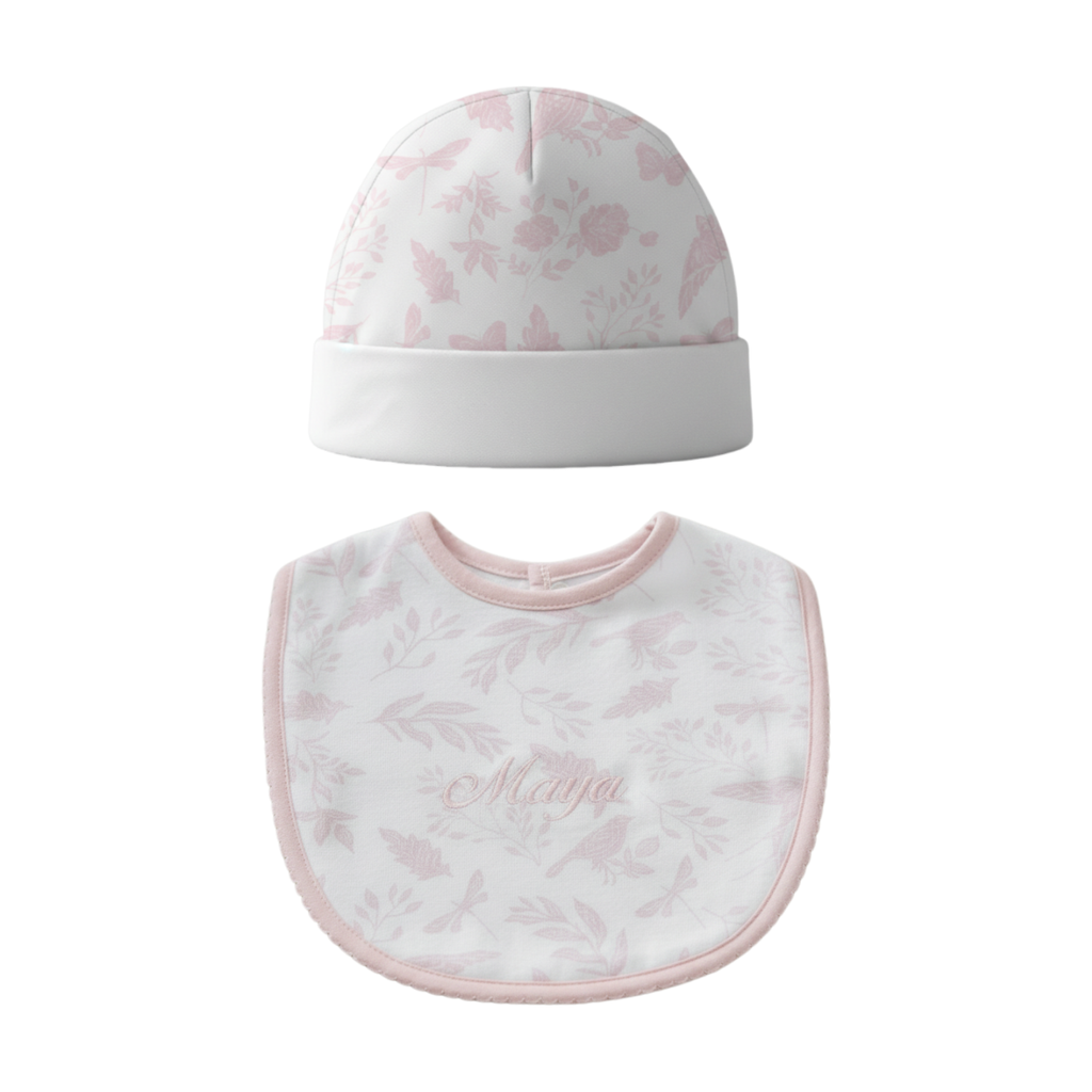 Birdsong Bib & Hat Set