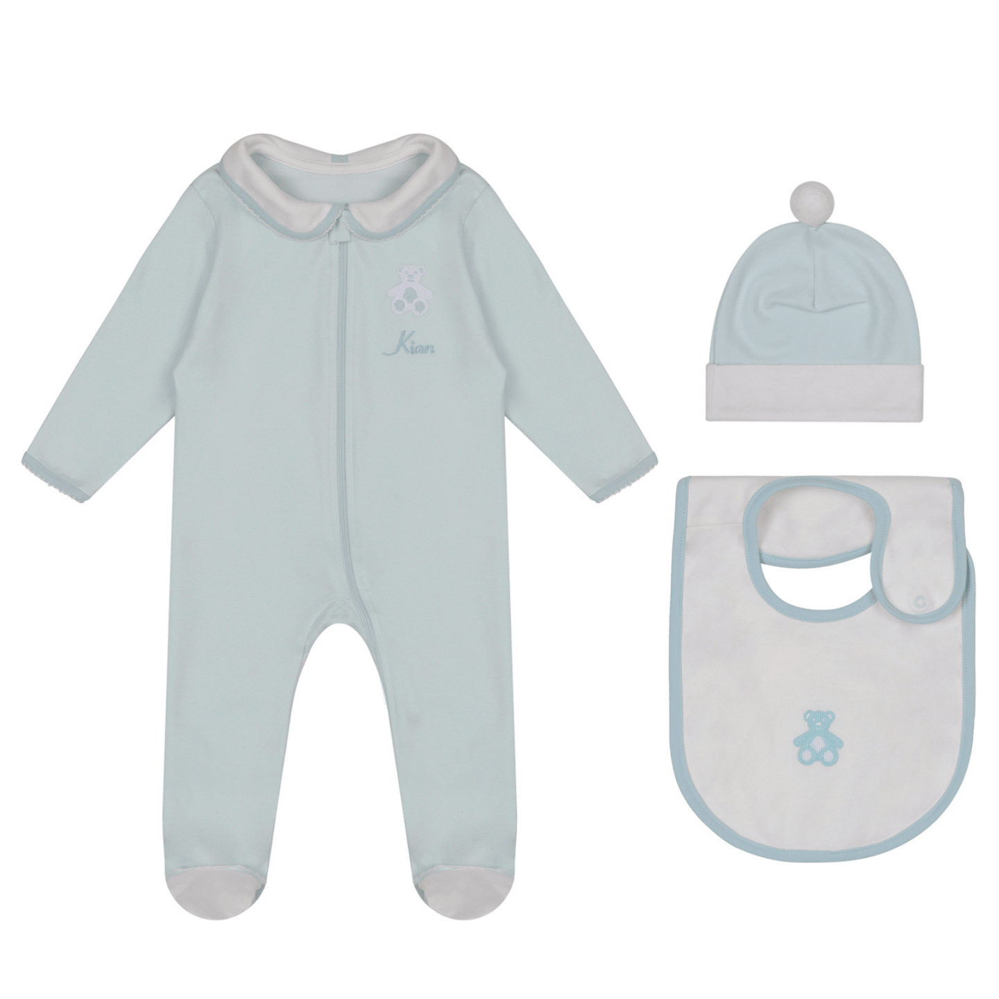 3-Pc Teddy Smart-Zip Set