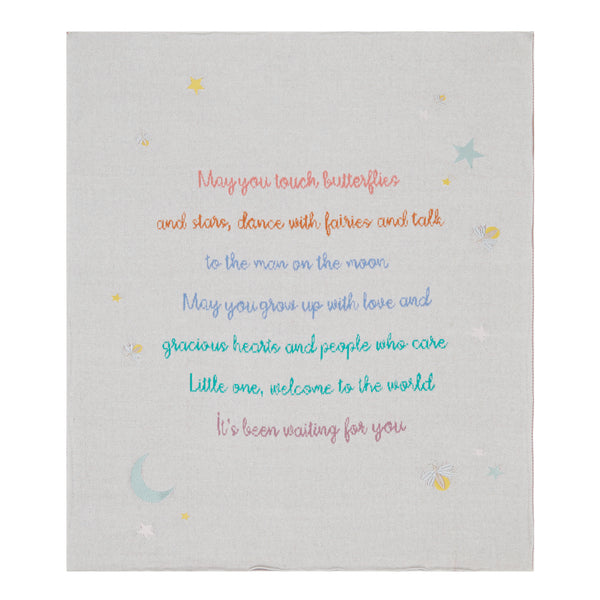 My Wish For You Knit Blanket