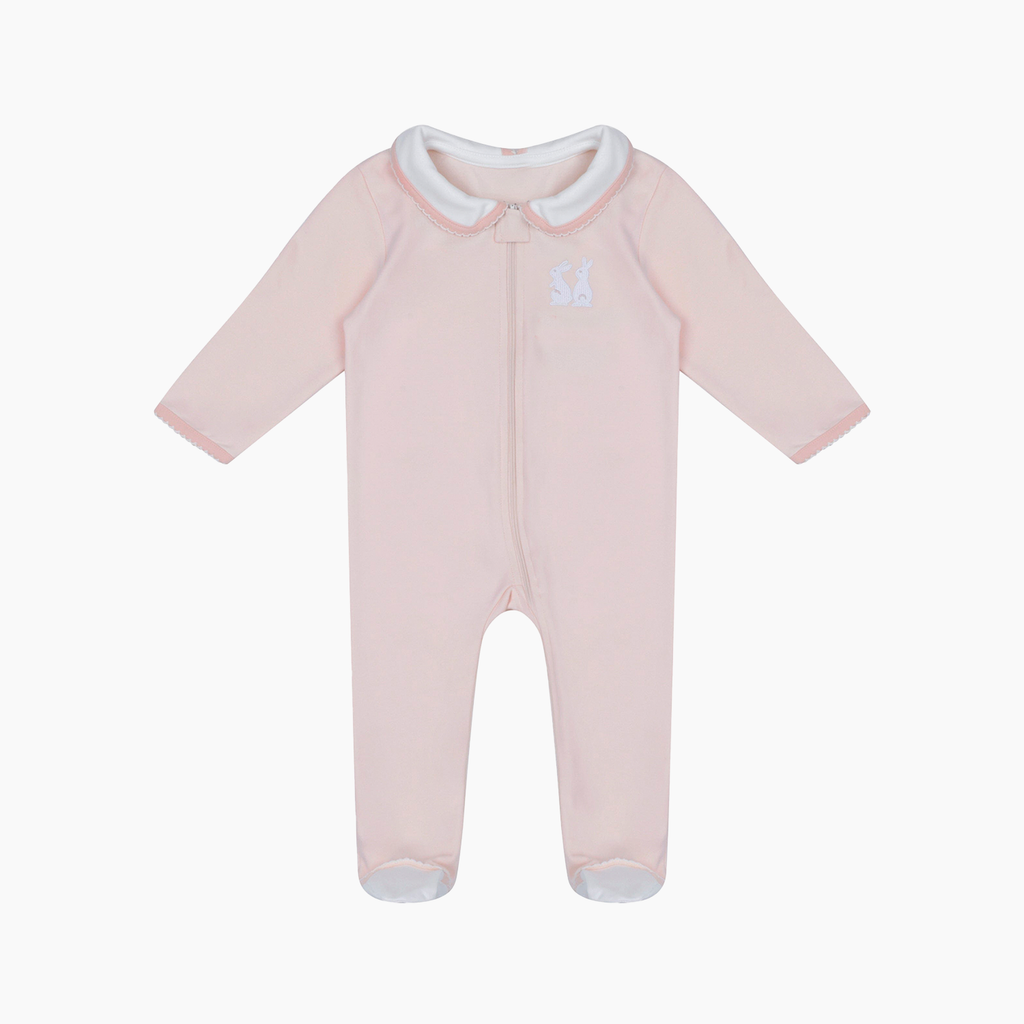 Bunny Smart-Zip Sleepsuit