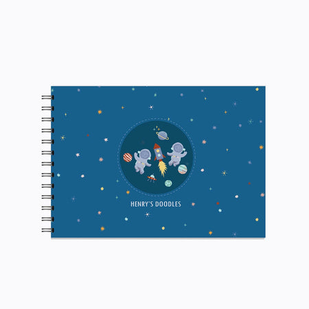 Party Favour: A5 Cosmic Doodle Book