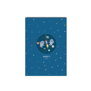 Party Favour: A4 Cosmic Notepad