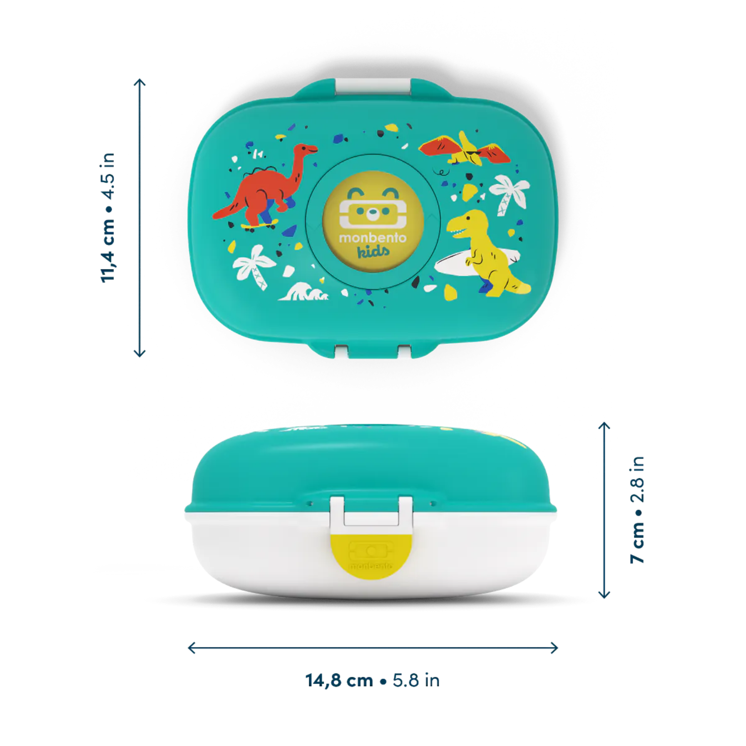 MB Gram Kids Snack Box - Pink Birds