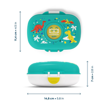 Load image into Gallery viewer, MB Gram Kids Snack Box - Pink Birds
