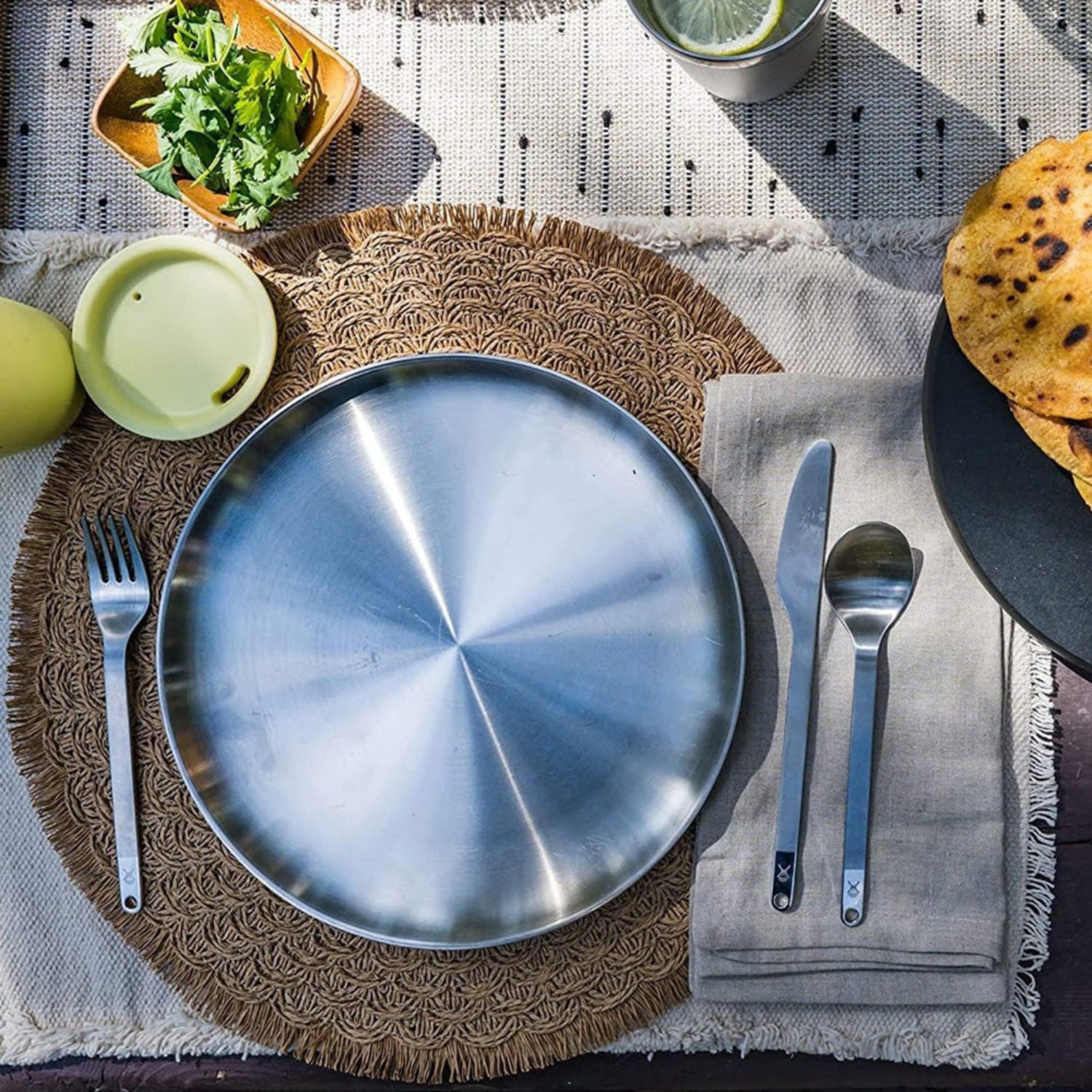 4-Piece Stainless Travel Cutlery Set