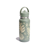 Wide Mouth Travel Bottle with Flex Straw Cap