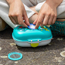 Load image into Gallery viewer, MB Gram Kids Snack Box - Blue Dino
