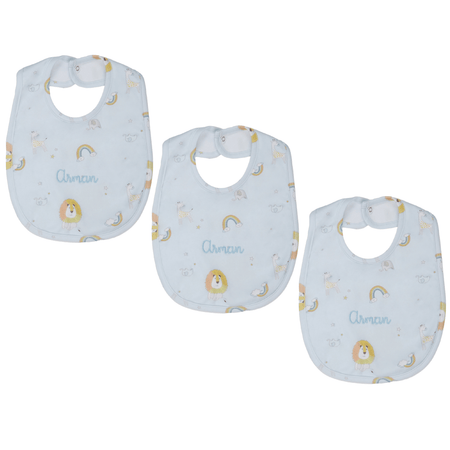 Personalised Lion Bib