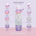 Munch & Mist 3 in 1 Bottle, Mermaid