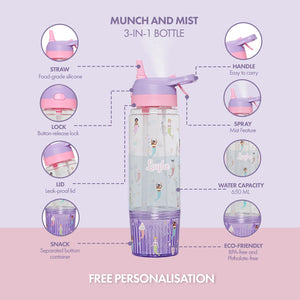 Munch & Mist 3 in 1 Bottle, Mermaid